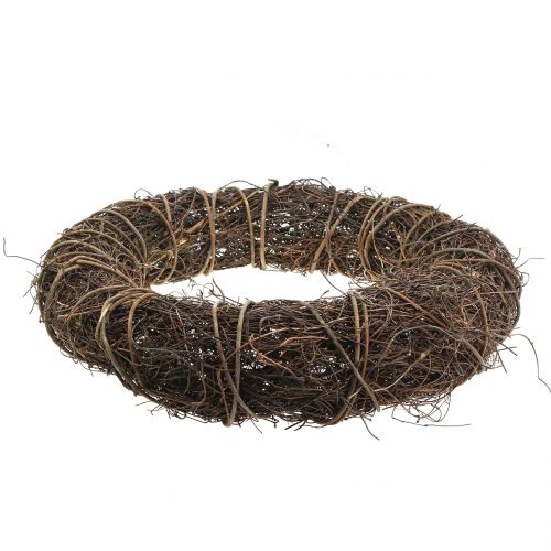 Floristik24 Couronne de vigne avec saule naturel Ø40cm