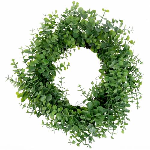 Floristik24 Couronne eucalyptus vert Ø36cm