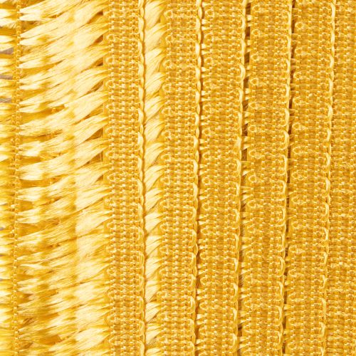 Ruban à pompons et franges dorées autocollantes pour couronne, 40 mm x 25 m | Floristik24.be