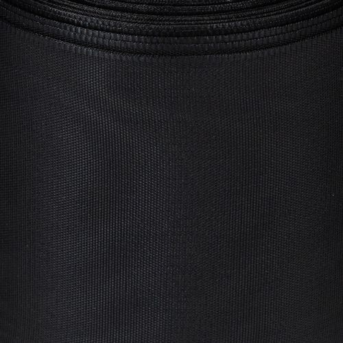 Ruban noir pour couronne, 200 mm x 25 m, résistant aux intempéries et imprimable, idéal pour les compositions florales funéraires. | Floristik24.be