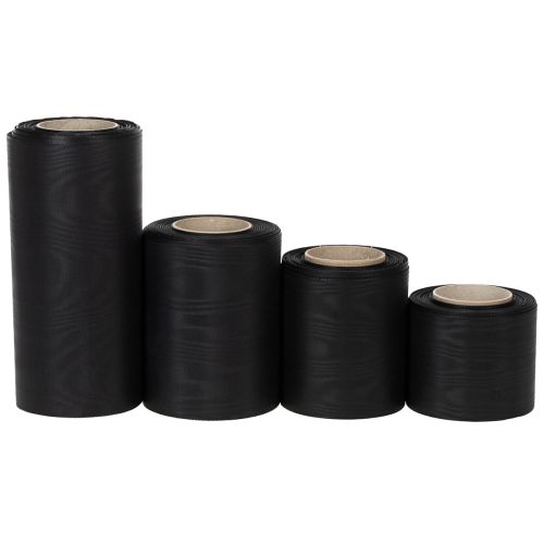 Ruban noir pour couronne, largeurs variées, 25 m acheter | Floristik24.be