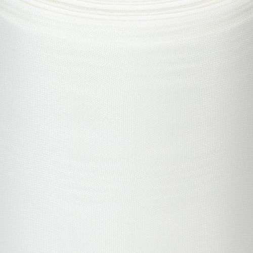 Ruban blanc pour couronne, 125 mm, 25 m, ruban décoratif pour cérémonie funéraire et décoration de tombe | Floristik24.be