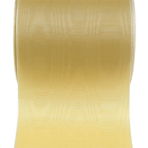 Floristik24 Ruban couronne or 100mm 25m