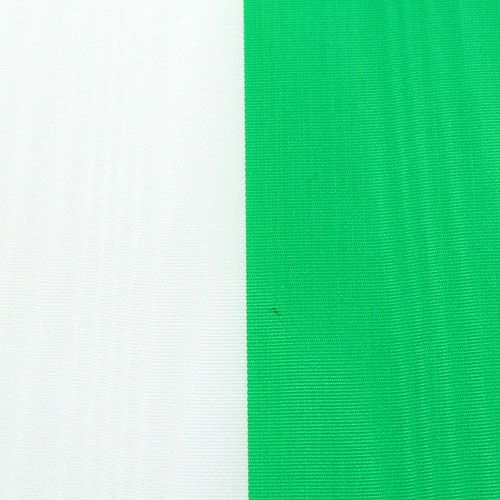 Article Rubans de couronne Moiré vert-blanc 100mm 25m