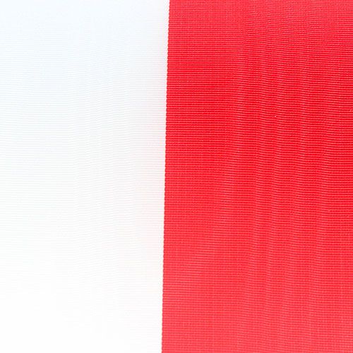 Article Rubans de couronne moiré blanc-rouge 150 mm