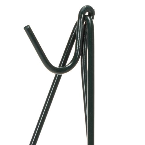 Support pour couronnes en métal vert foncé – jusqu'à 50 cm de diamètre | Floristik24.be
