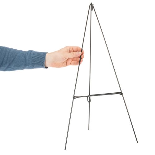 Support pour couronnes en métal vert foncé – jusqu'à 50 cm de diamètre | Floristik24.be