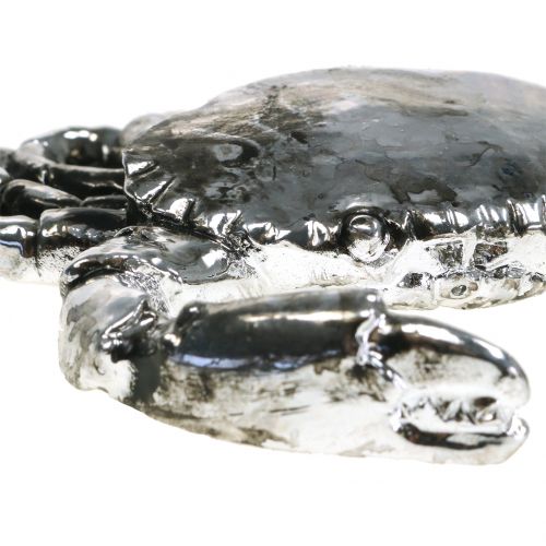 Floristik24 Déco cancer antique argent 12cm