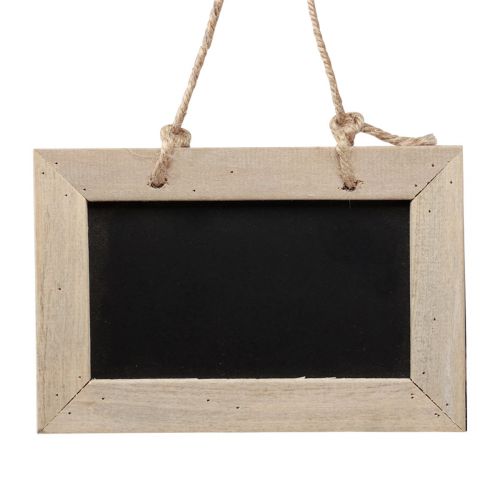Floristik24 Tableaux à suspendre en bois naturel 20×15cm 5pcs