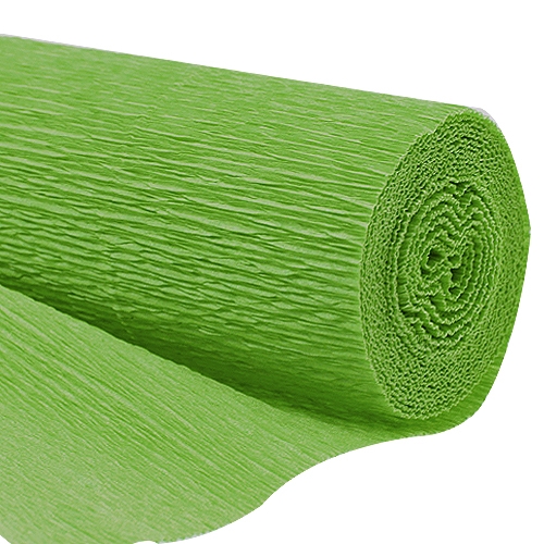 Fleuriste Papier Crêpe Herbe Vert 50x250cm