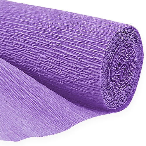 Floristik24 Papier crêpe fleuriste violet 50x250cm
