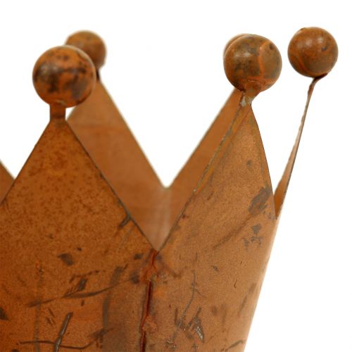 Floristik24 Lanterne couronne à brancher grille Ø4cm H7cm