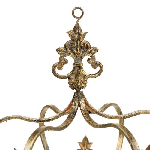 Floristik24 Couronne or antique Ø17,5cm H22,5cm