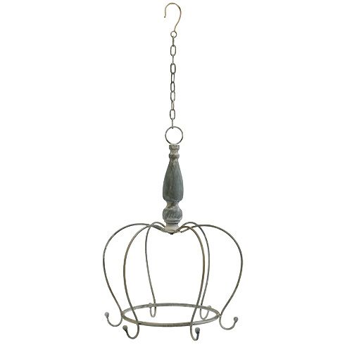 Floristik24 Couronne à suspendre Ø 30 cm H. 45,5 cm