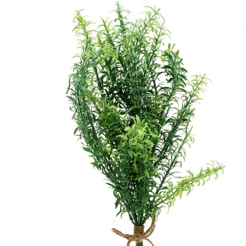 Thym en bouquet artificiel vert 42cm 6pcs
