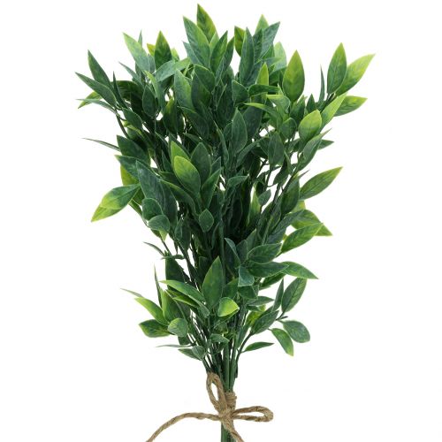 Floristik24 Laurel dans le bouquet artificiel vert 40cm 7pcs