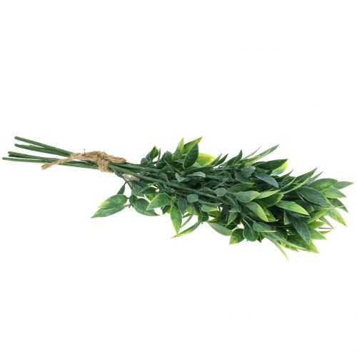 Floristik24 Laurel dans le bouquet artificiel vert 40cm 7pcs