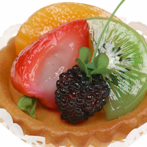 Floristik24 Tartelette Kiwi artificielle Ø8cm