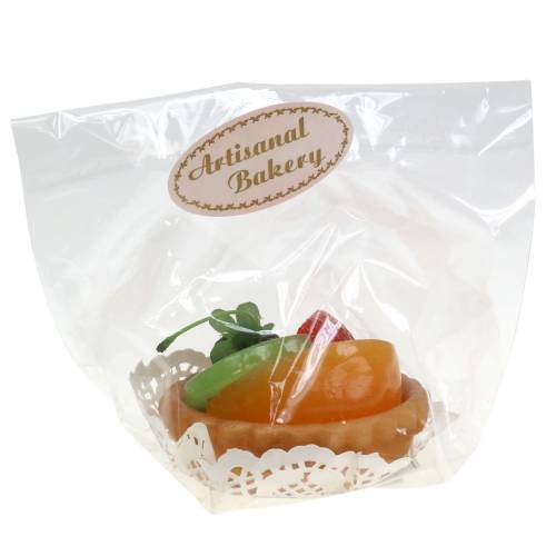 Floristik24 Tartelette Kiwi artificielle Ø8cm