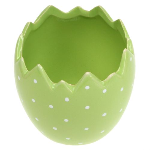 Floristik24 Pot de fleurs coquille d’œuf Ø 8 cm H. 8,5 cm 8 p.