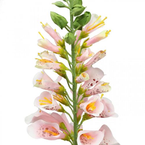 Article Fleur artificielle fleur des prés fleur de soie rose sur tige H90cm