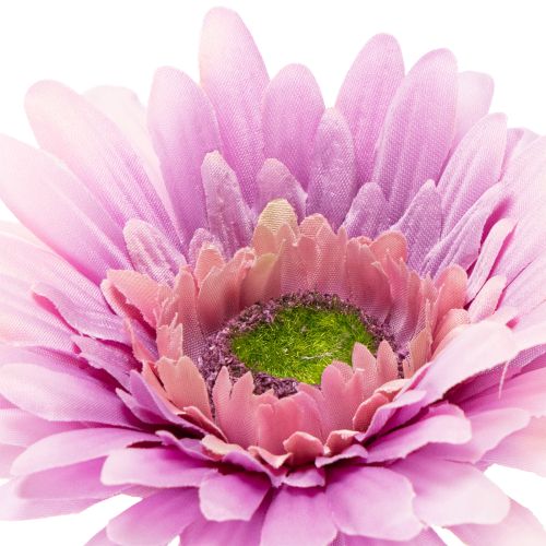 Gerberas artificiels pour jardin, violets, 47 cm, lot de 6 | Floristik24.be