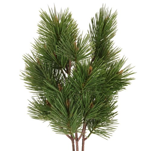 Floristik24 Branches de pin artificielles de Noël vertes 53 cm 3 pièces