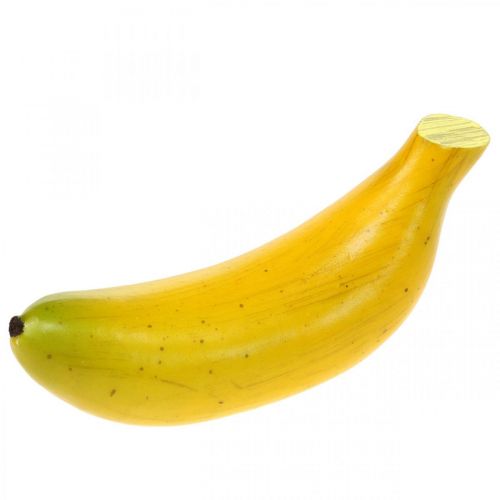 Floristik24 Banane artificielle fruit déco Fruit artificiel Ø4cm 13cm