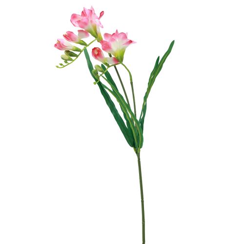 Article Fleurs de jardin artificielles Freesia Rose 58cm