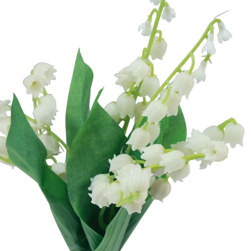 Floristik24 Décoration de fleurs de muguet artificielles en prairie 34cm 3pcs