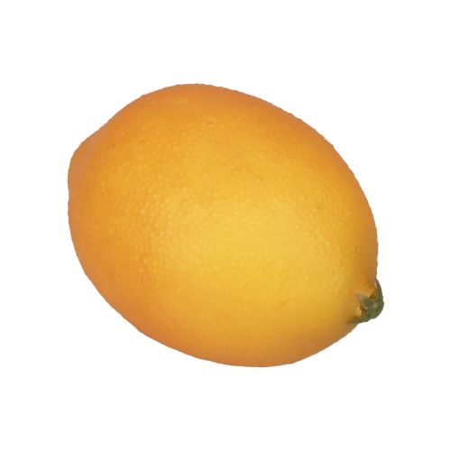 Floristik24 Sucettes alimentaires décoratives citron artificiel orange 8,5cm