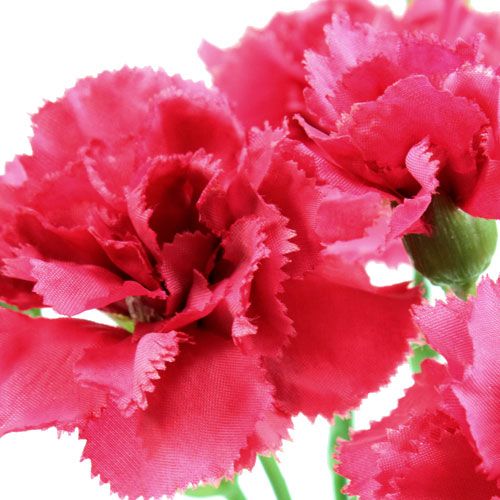 Floristik24 Oeillet artificiel fuchsia 30 cm 5 p.