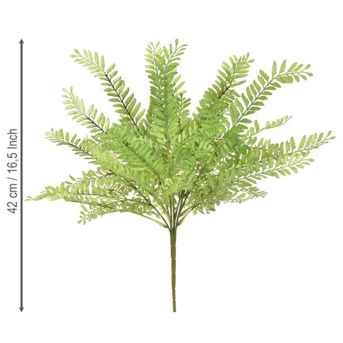 Article Décoration de fougère artificielle fougère artificielle plante artificielle verte 42cm