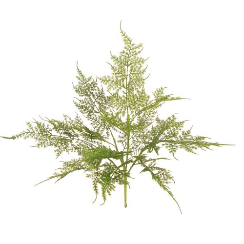 Article Fougère artificielle plante artificielle verte floquée L45cm