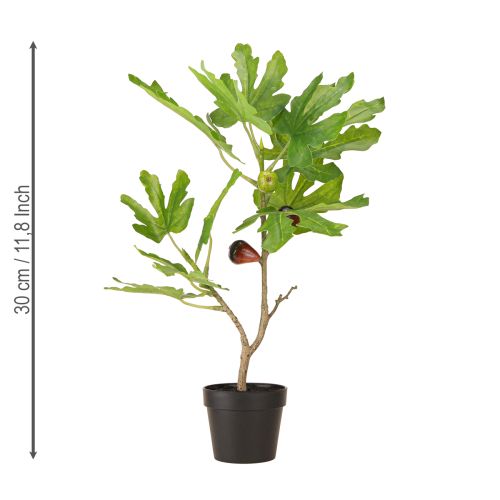 Article Figuier artificiel en pot plante artificielle avec fruits 40cm