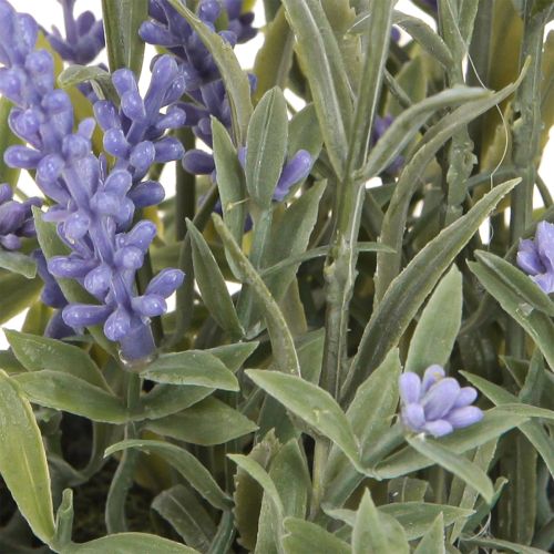 Article Lavande artificielle en pot Plantes artificielles à fleurs 25 cm