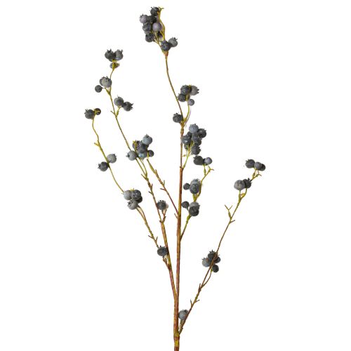 Branche artificielle avec myrtilles 110cm
