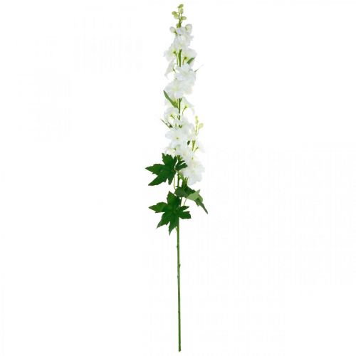Floristik24 Delphinium artificiel blanc delphinium fleur artificielle fleurs en soie 98cm