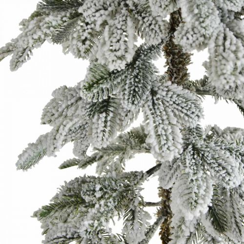 Floristik24 Sapin de Noël artificiel Slim enneigé décoration hivernale H180cm