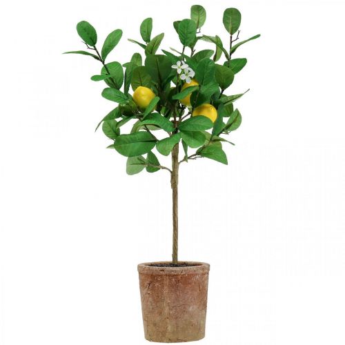 Citronnier artificiel en pot Citronnier 58cm