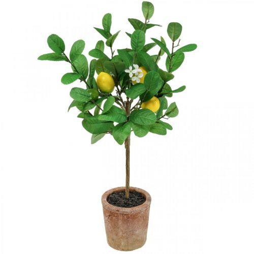 Article Citronnier artificiel en pot Citronnier 58cm