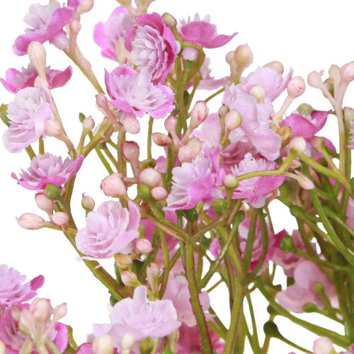 Article Gypsophile artificielle en herbe de gypse violette L68cm 4 pcs