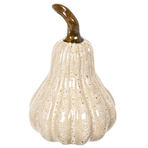 Citrouille décorative en céramique, décoration de table automnale, 12 cm | Floristik24.be