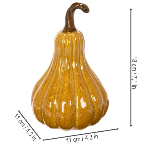 Citrouille décorative pour table, Halloween, 18 cm | Floristik24.be