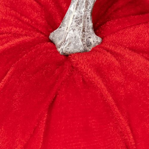 Citrouille en tissu pour décoration de table, décoration d'automne, 13 cm, lot de 3 | Floristik24.be