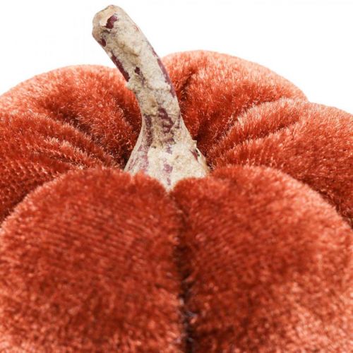 Article Bouchon de décoration déco citrouille orange, marron souple Ø6,5m 9 pcs