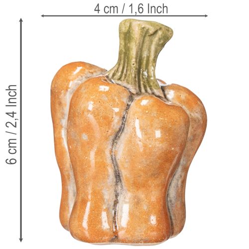 Ensemble de citrouilles : Petites citrouilles décoratives pour la décoration d'automne, 5 cm, lot de 3 | Floristik24.be