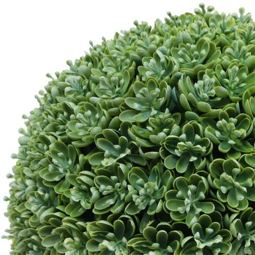 Floristik24 Boule de buis artificielle verte Ø 28 cm