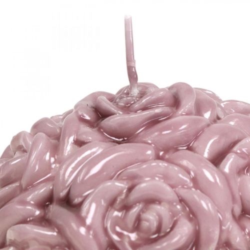Article Bougie boule roses Bougie ronde rose Ø10.5cm