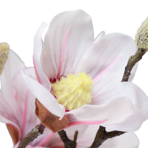 Article Fleur artificielle magnolia magnolia artificiel rose 74cm